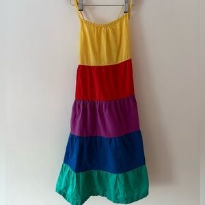 Hanna Andersson - rainbow sundress - size 8